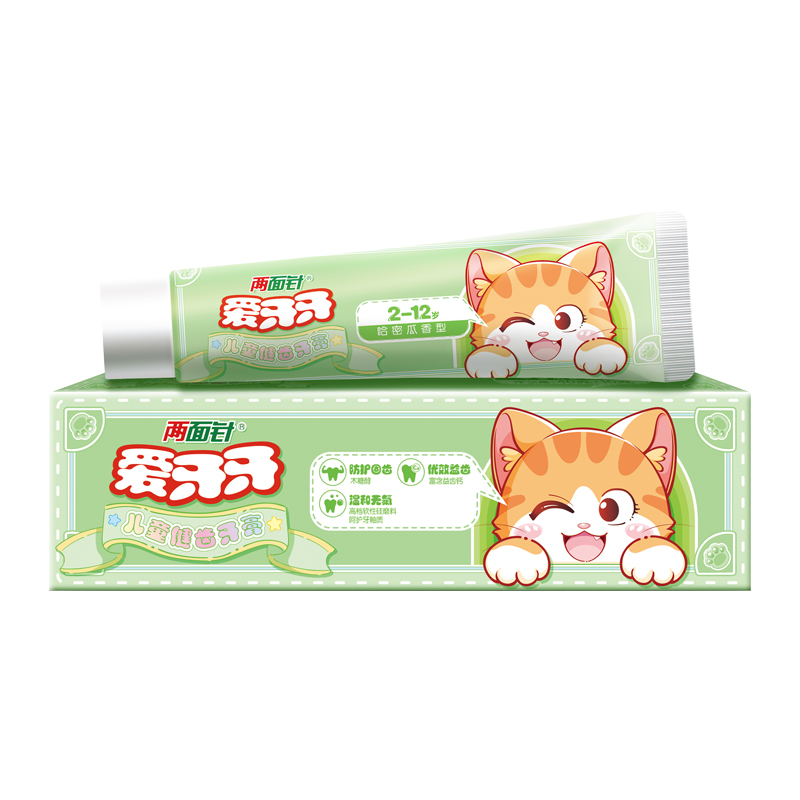 两面针爱牙牙儿童牙膏40克+10克（哈密瓜）